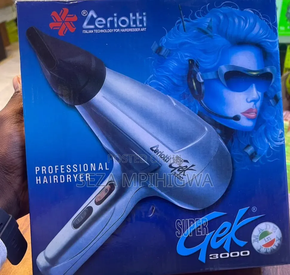 Ceriotti Super Gek 3000 Professional Hair Dryer