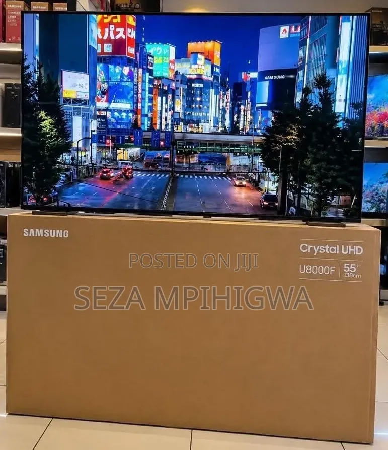 ​Samsung Crystal UHD 55" 4K Smart TV (Model: U8000F)