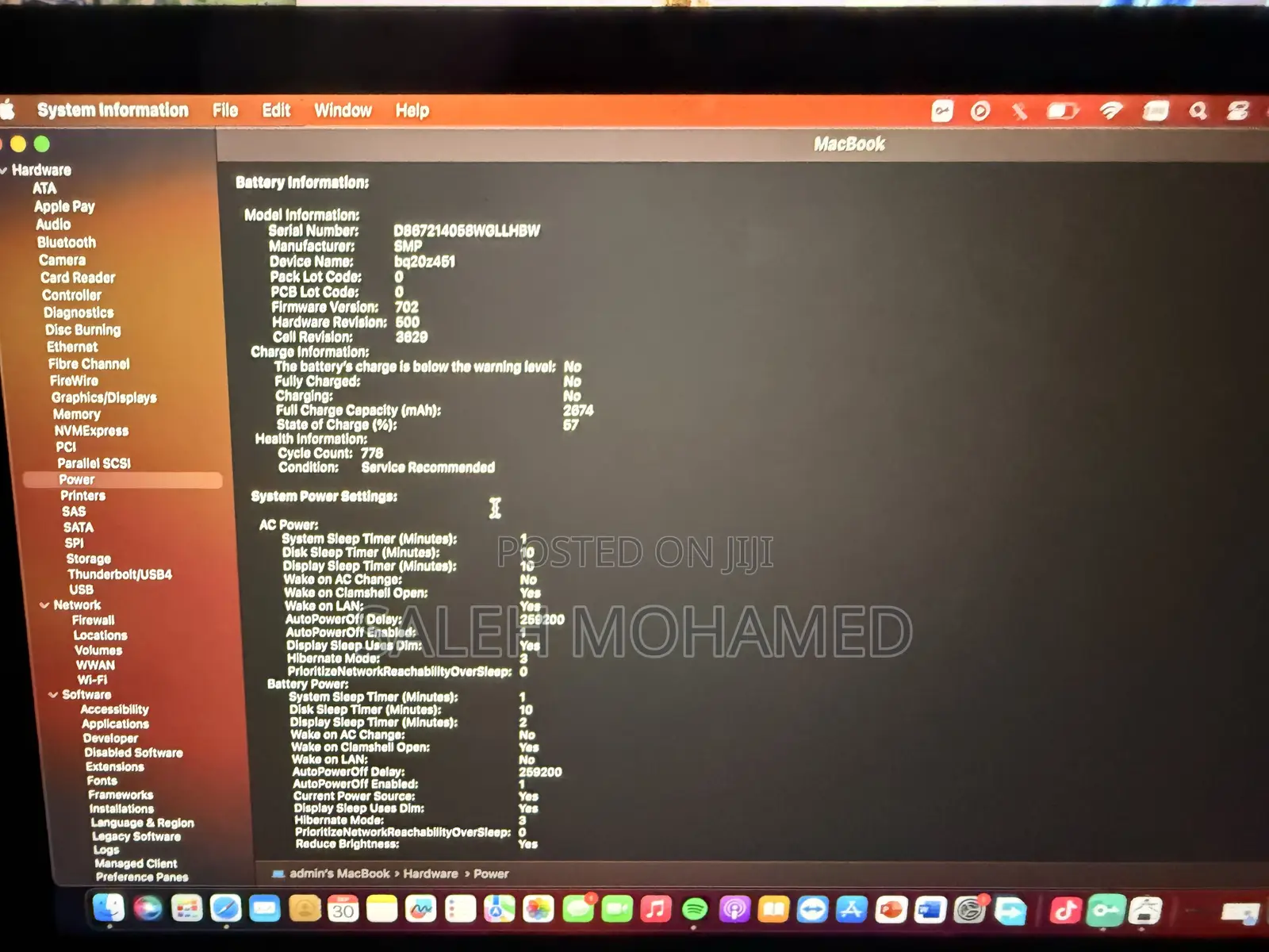 Laptop Apple MacBook 2017 8GB Intel SSD 256GB