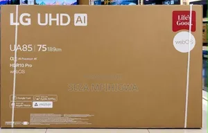 LG Uhd Ai 75" 4k Smart TV (Model: Ua85 / 189cm)