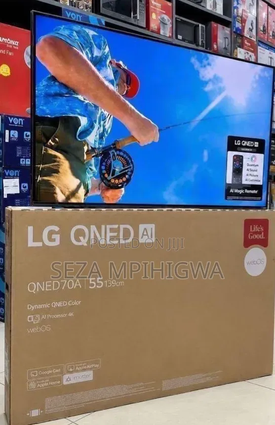 ​LG QNED AI 55" 4K Smart TV (Model: QNED70A / 139cm) ​