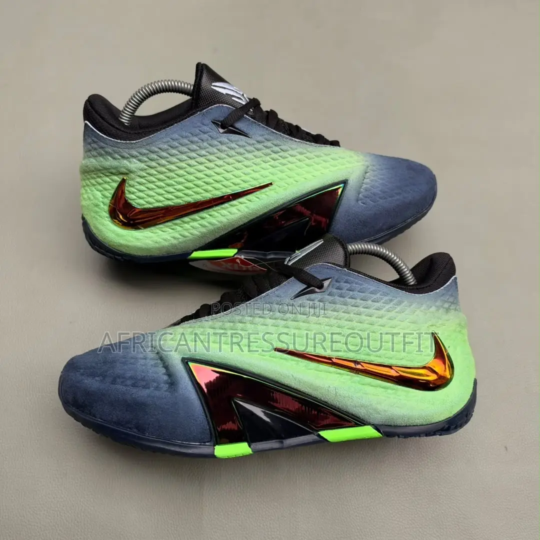 Nike Ja 4 Nigthmare Basketball Shoes Featuring a Mettalic Swoosh