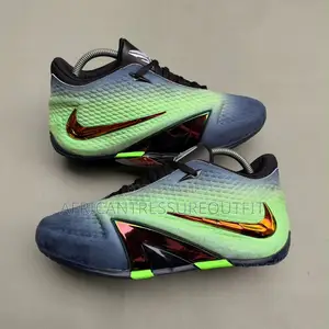Nike Ja 4 Nigthmare Basketball Shoes Featuring a Mettalic Swoosh