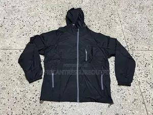 Lightweight Windbreakers Featuring a Contrasting Gray Zipper