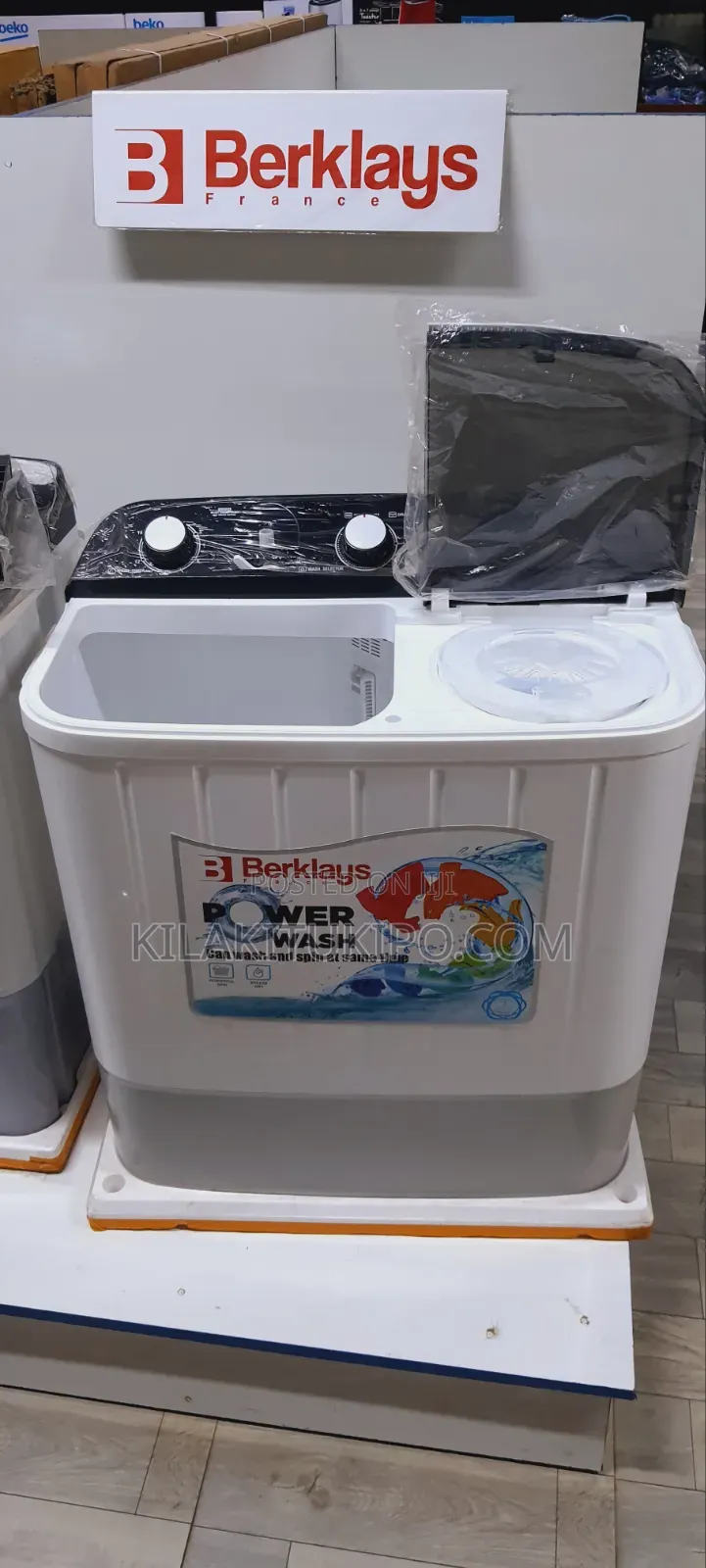 Berklays Power Wash Twin Tube 6kg