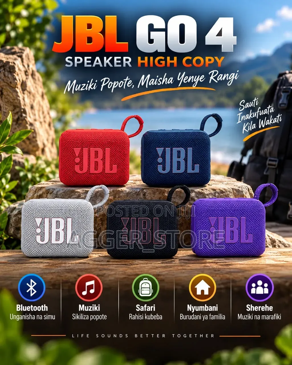 JBL Go 4 Speaker (High Copy)