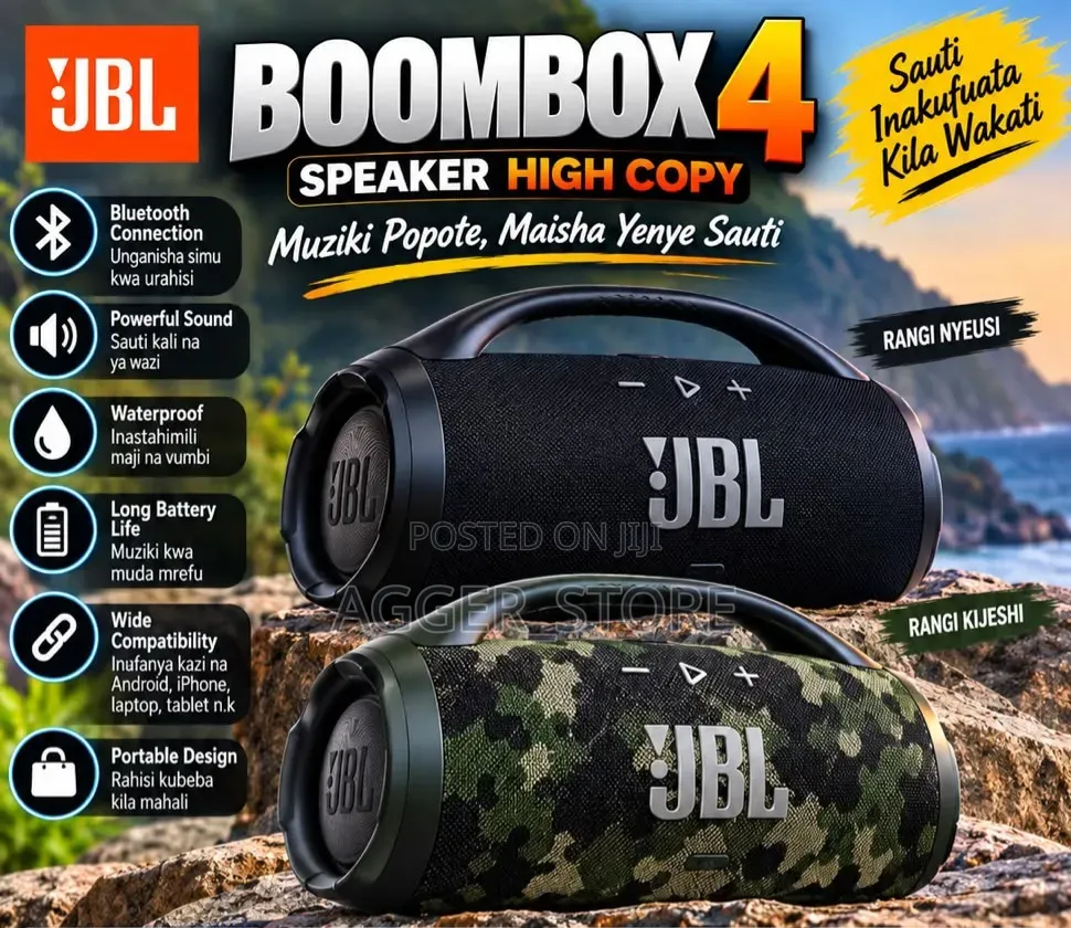 JBL Boombox 4 Speaker (High Copy)
