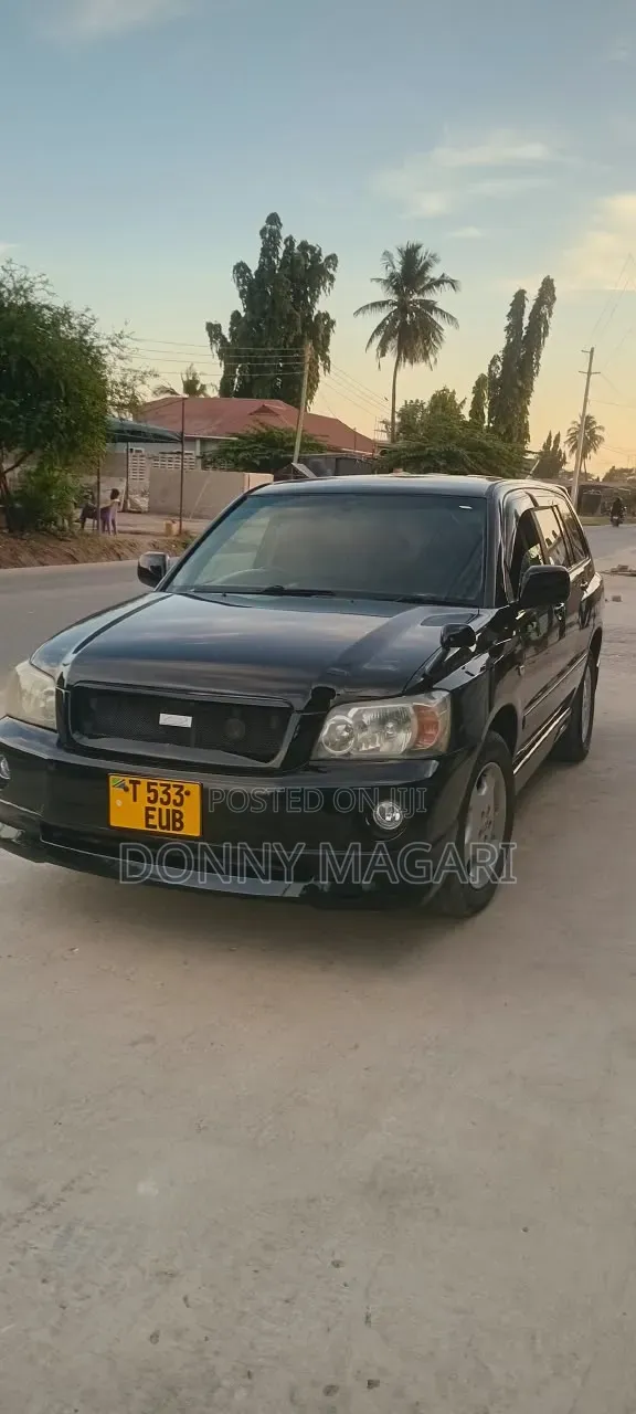 Toyota Kluger 2005 Black
