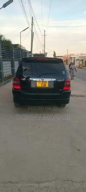 Toyota Kluger 2005 Black