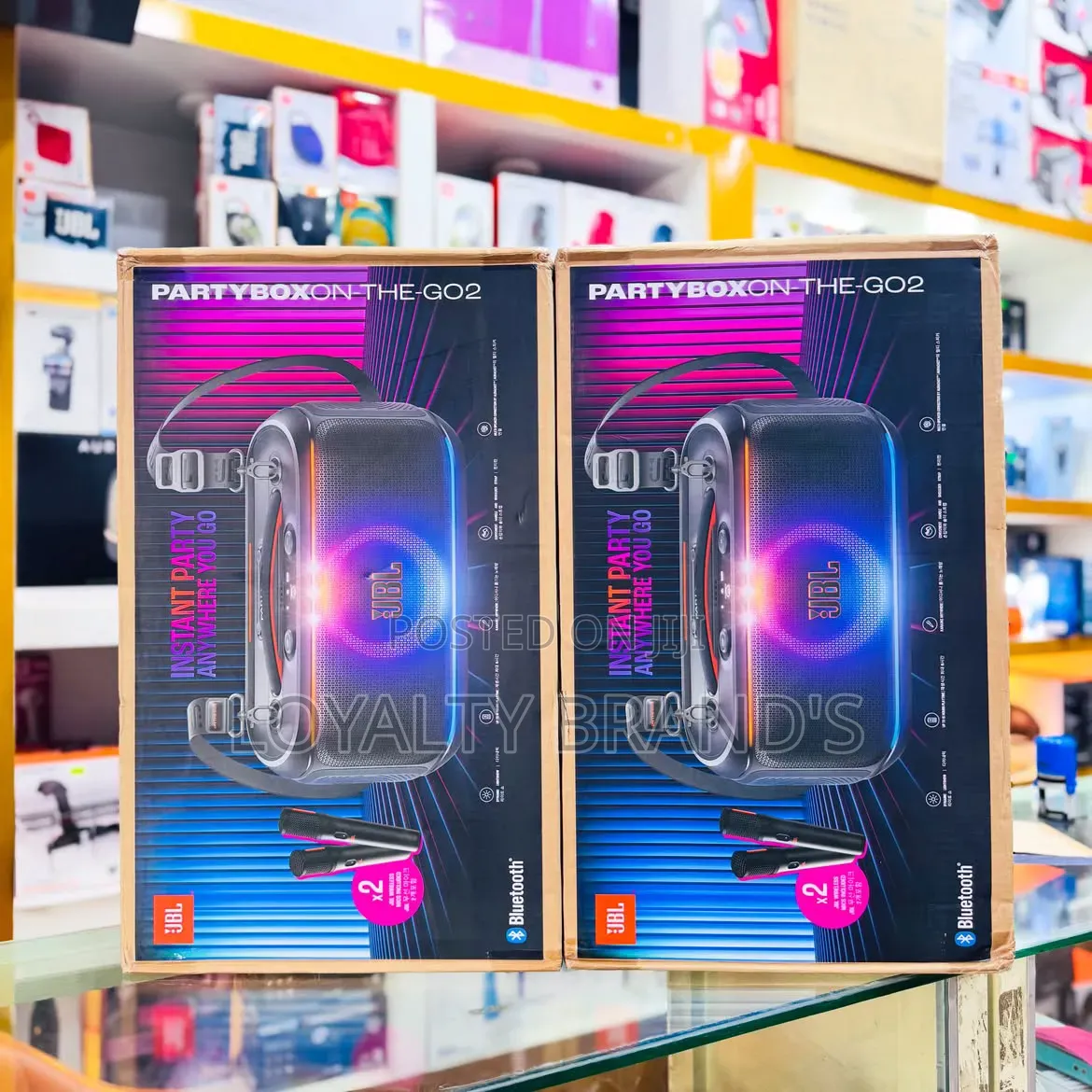 JBL Partybox on-the-Go2 Portable Speaker + Bluetooth Now Available