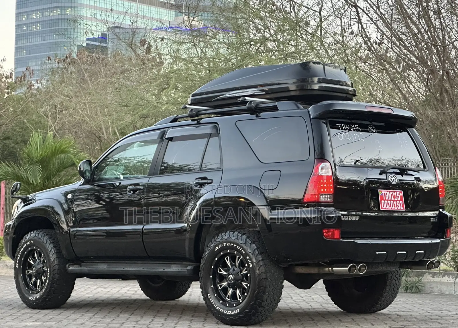 Toyota Hilux Surf 2007 Black