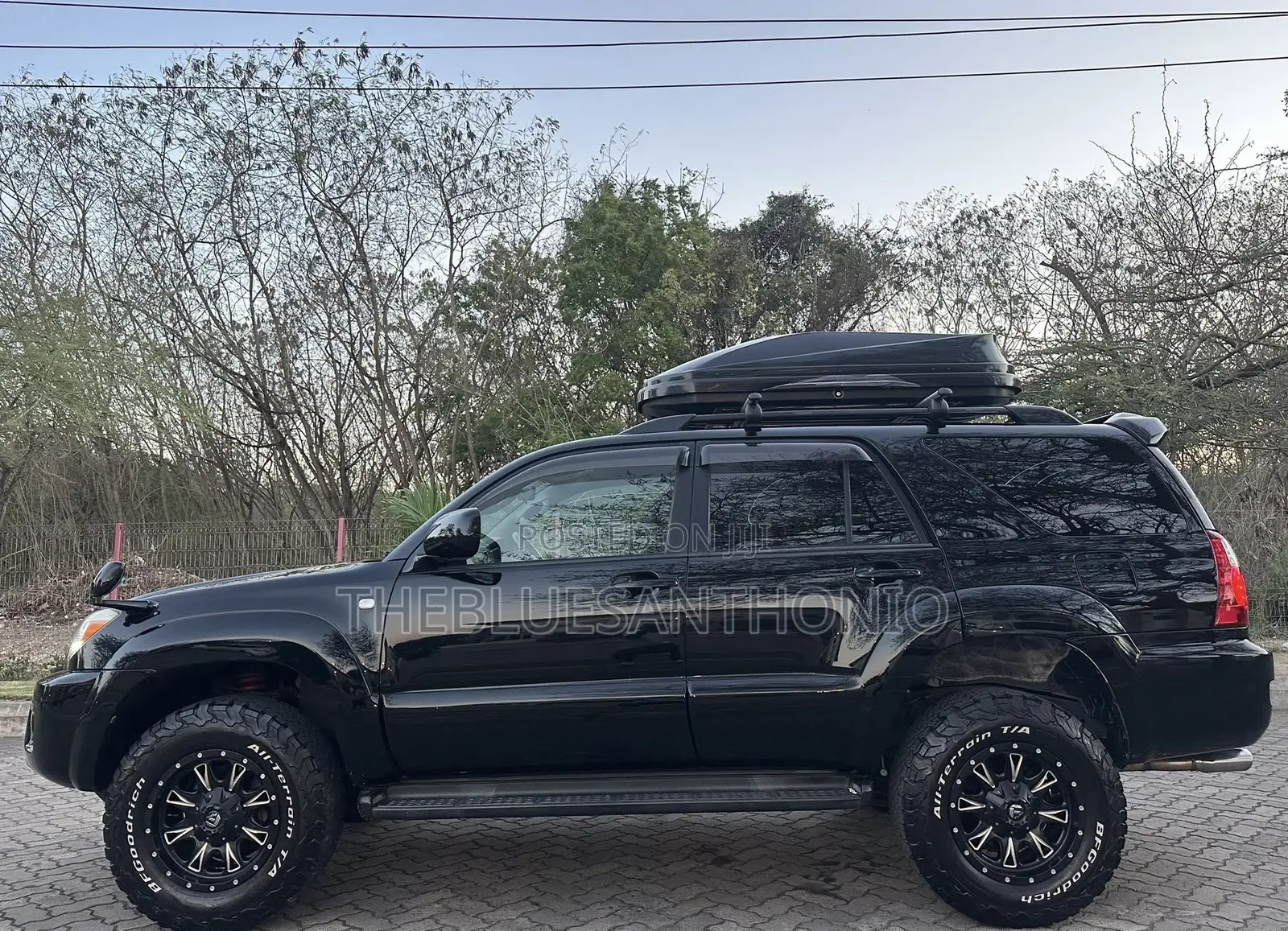 Toyota Hilux Surf 2007 Black
