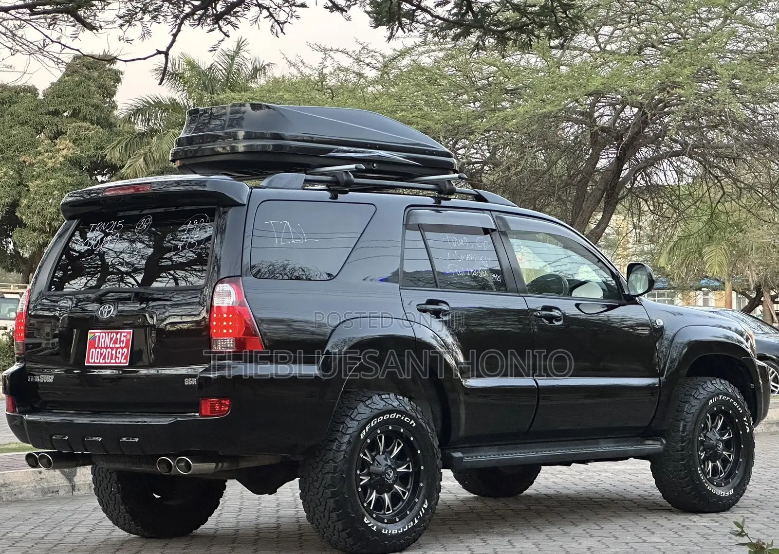 Toyota Hilux Surf 2007 Black