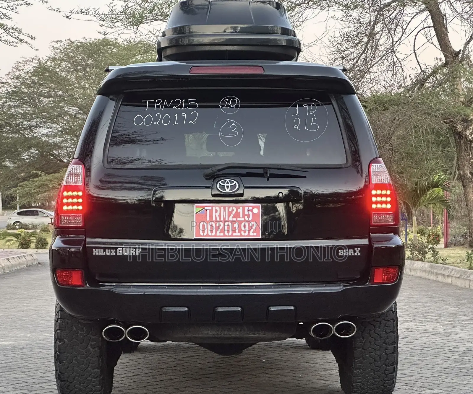 Toyota Hilux Surf 2007 Black