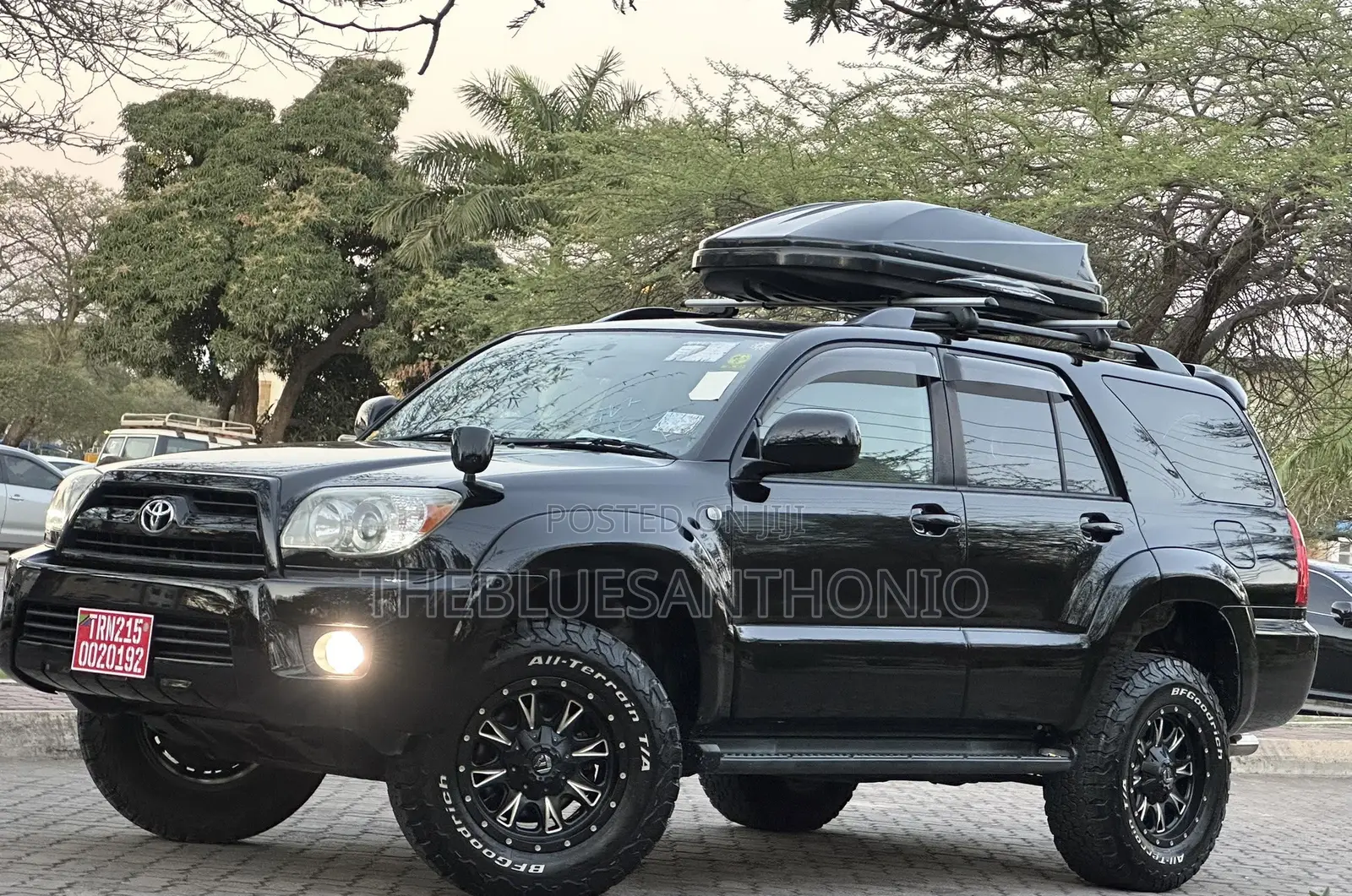 Toyota Hilux Surf 2007 Black