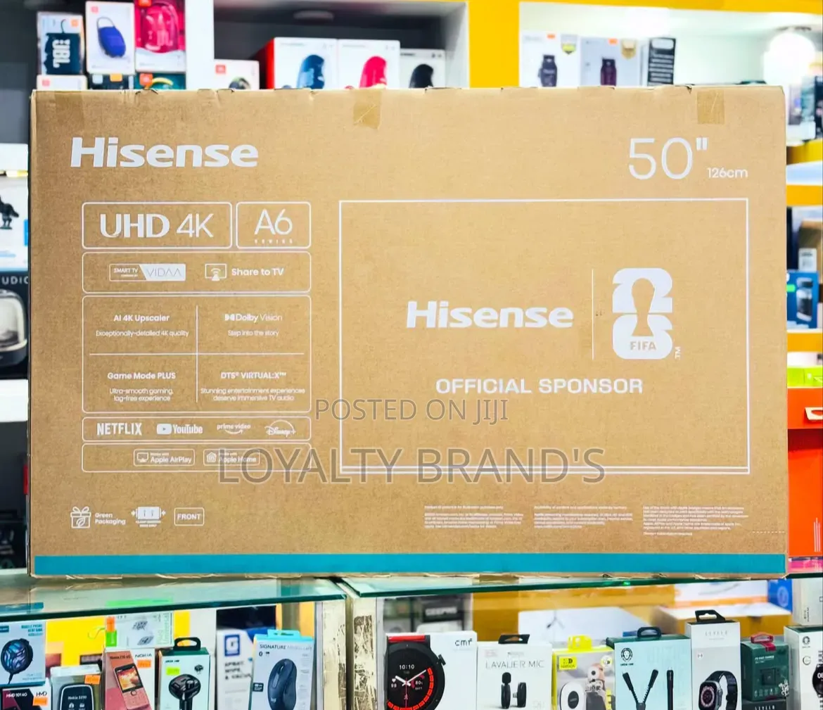 Hisense Smart TV Uhd 4k 50a6q Now Available
