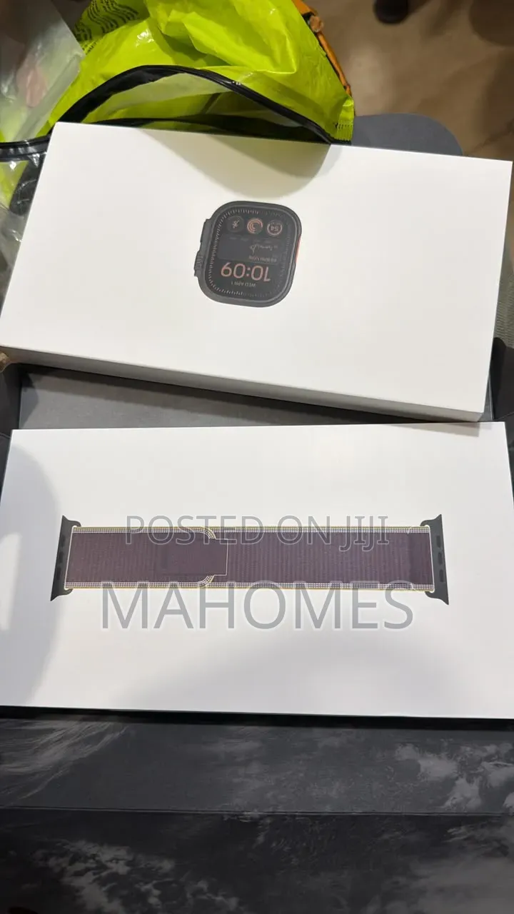 Watch Ultra 4 (2026) 49mm; Black Titanium With Burgundy Trail Loop