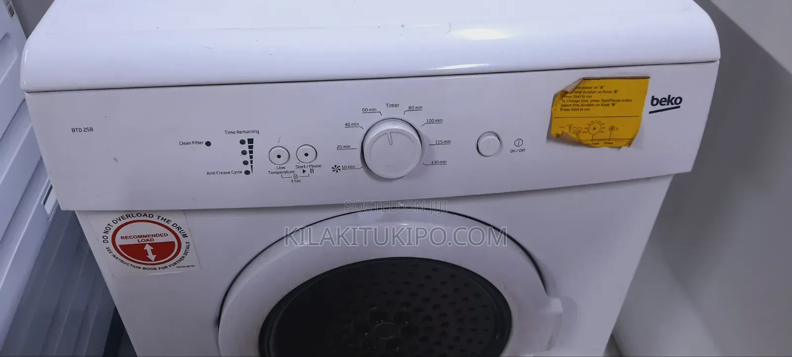 Beko Autodrer Series 7m White 8kg