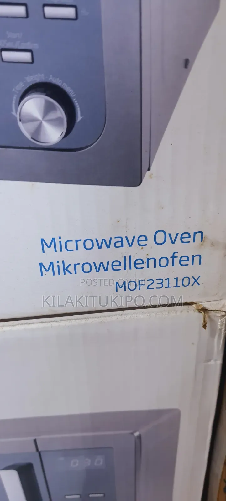 The Beko MOF23110X Is an 800W, 23-Litre Compact Solo Microwave