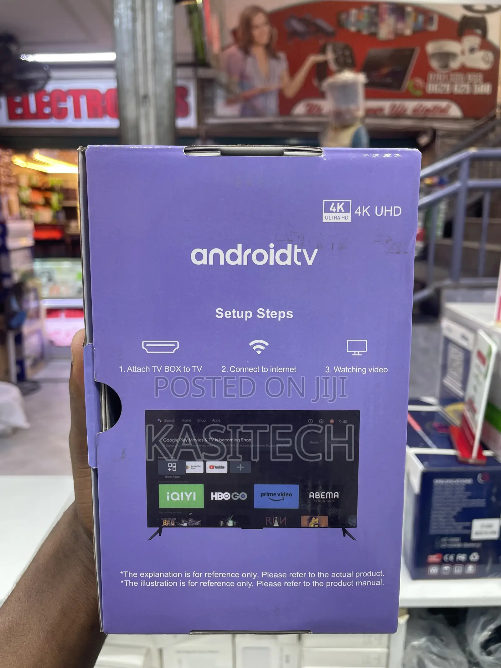 ANDROID 14 TV BOX 128gb 8gb