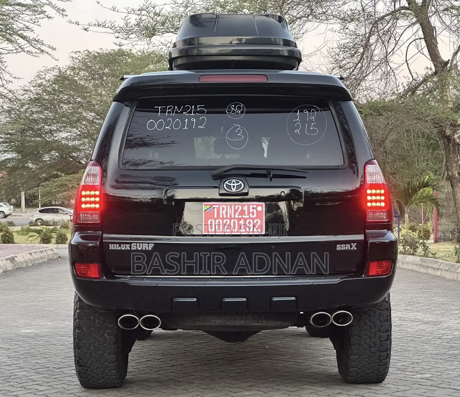 Toyota Hilux Surf 2007 Matt Black