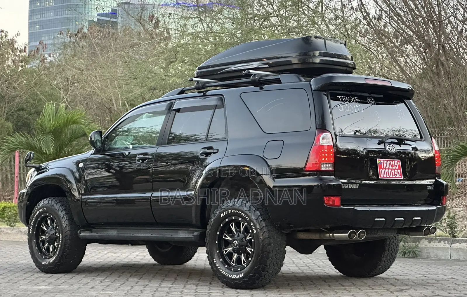 Toyota Hilux Surf 2007 Matt Black