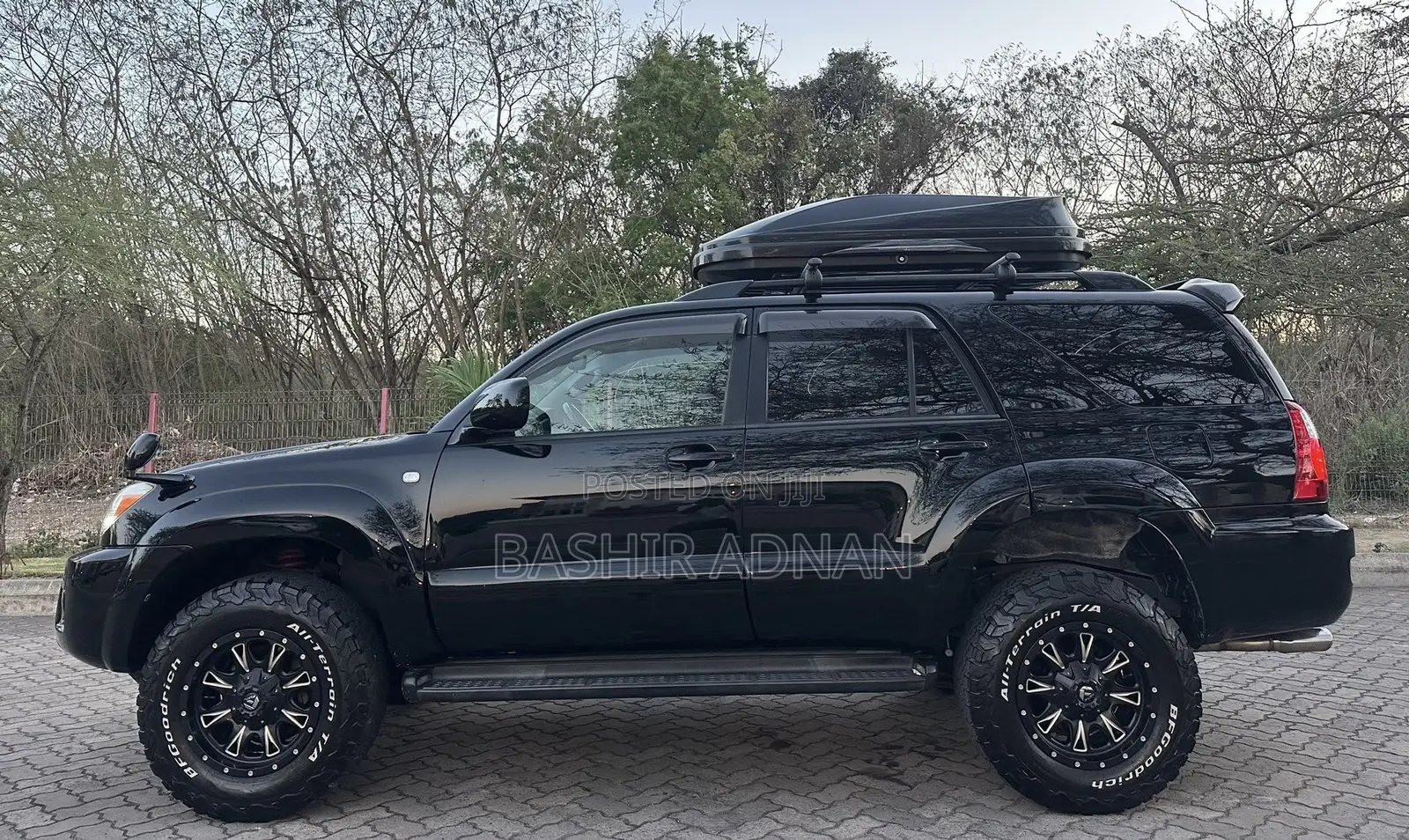 Toyota Hilux Surf 2007 Matt Black