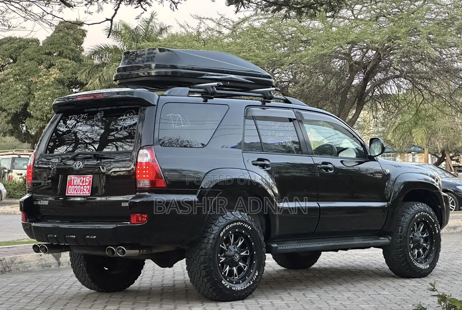 Toyota Hilux Surf 2007 Matt Black
