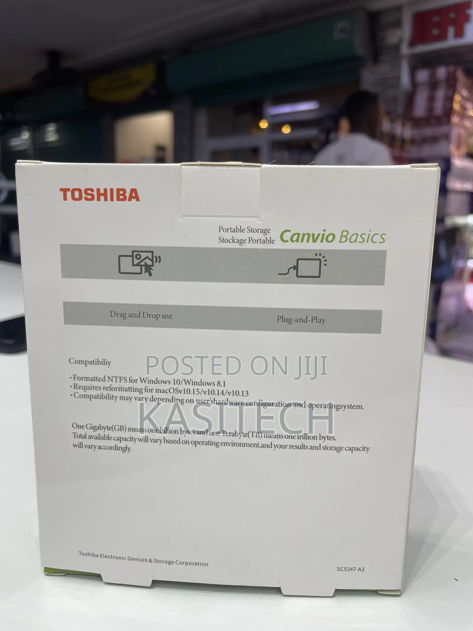 Toshiba External HDD Case USB 3.0