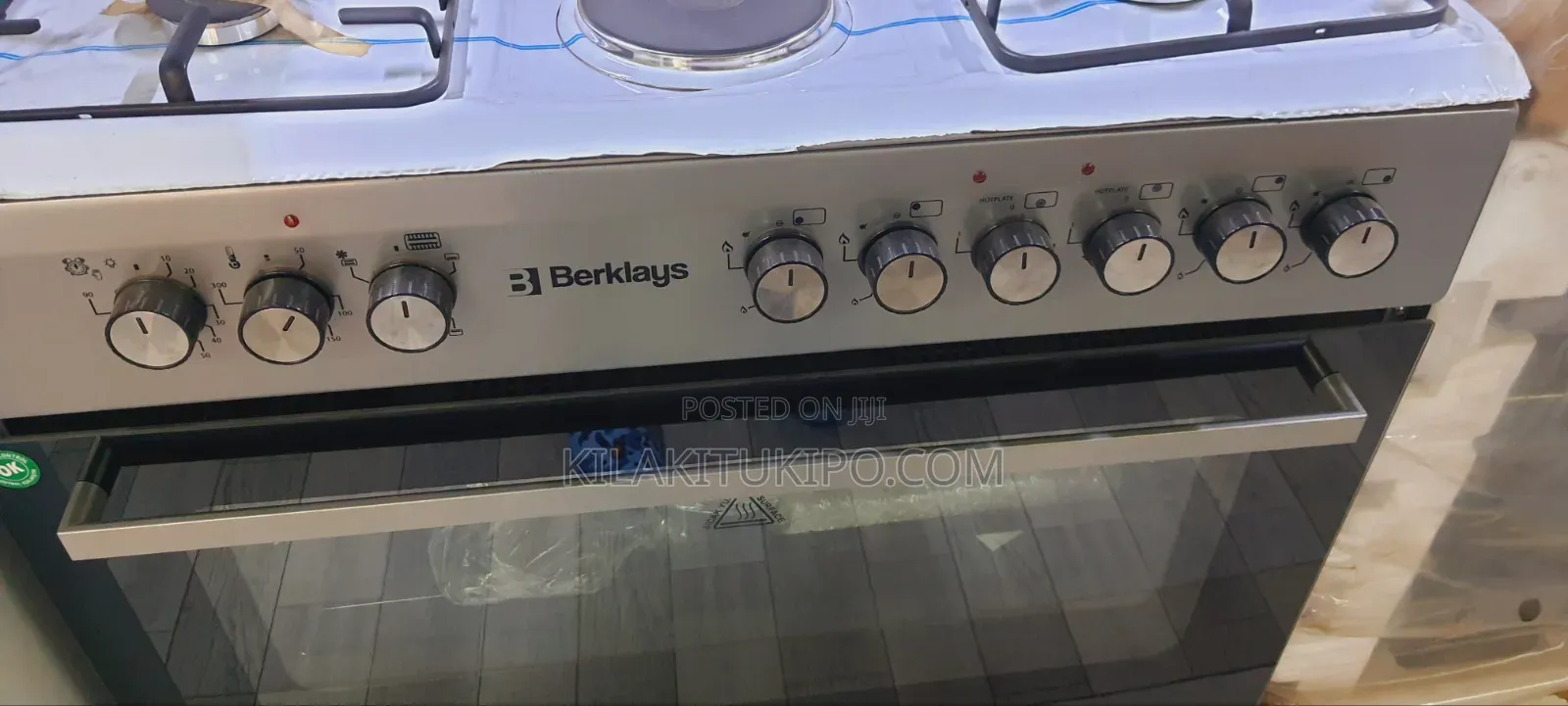 Berklays 90×60cm Oven Cooker 4gas+2electric