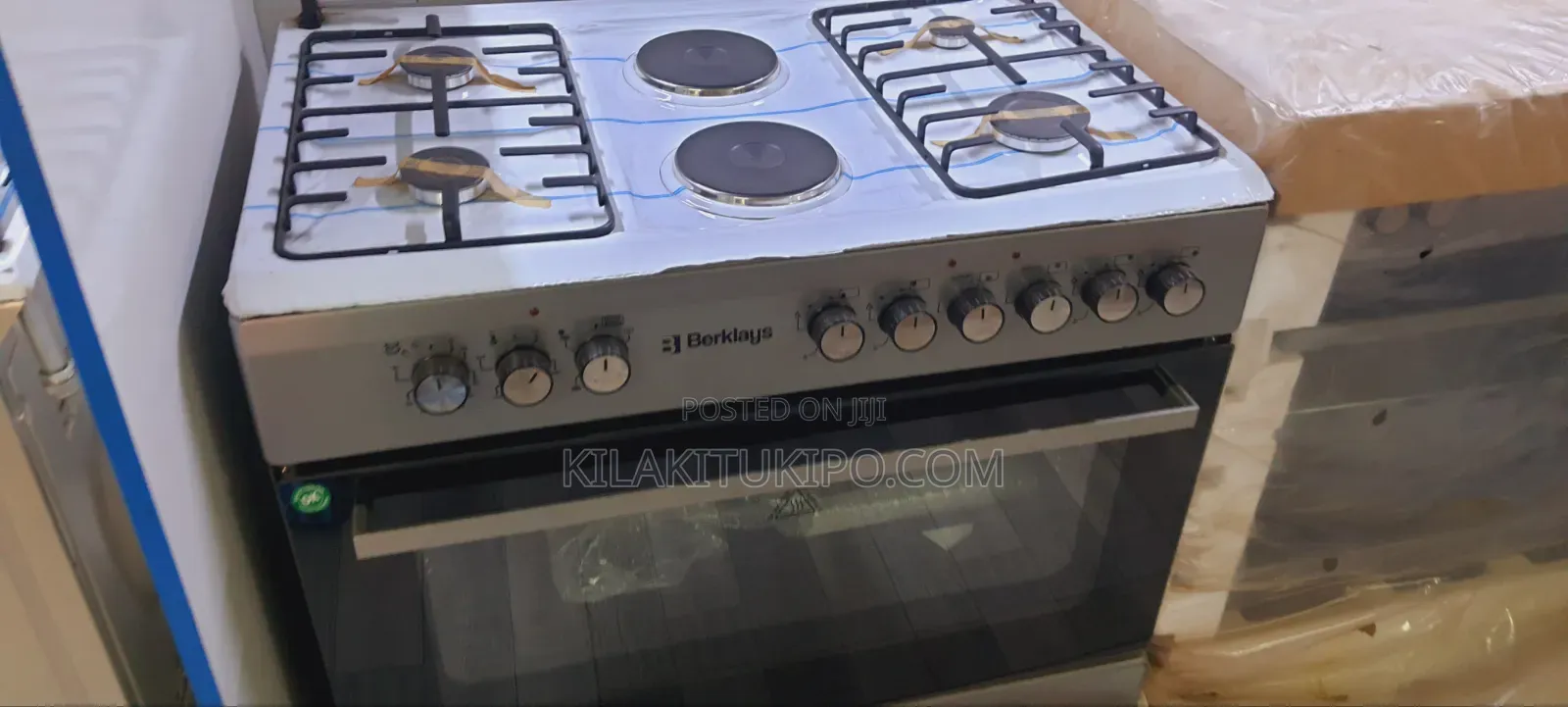 Berklays 90×60cm Oven Cooker 4gas+2electric