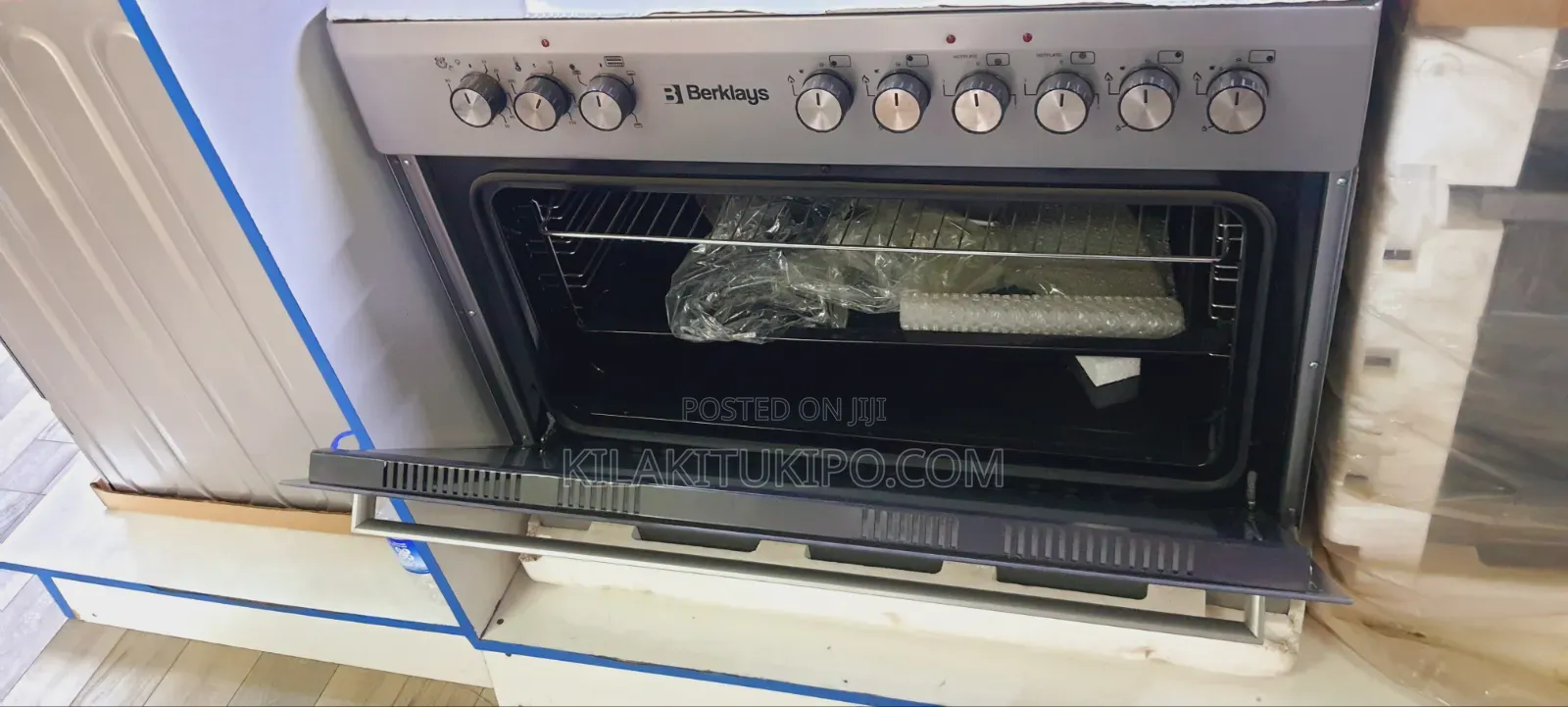 Berklays 90×60cm Oven Cooker 4gas+2electric