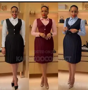 Chic Pleated Pinafore Two-Piece Dress Set