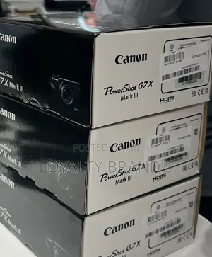 Canon Powershot G7 X Mark III