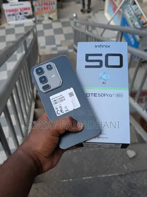 New Infinix Note 50 Pro+ 256 GB Black
