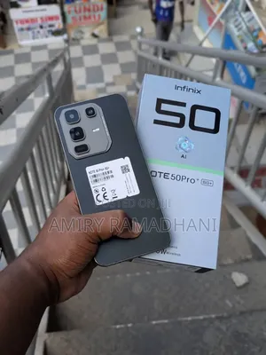New Infinix Note 50 Pro+ 256 GB Black
