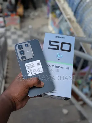 New Infinix Note 50 Pro+ 256 GB Black
