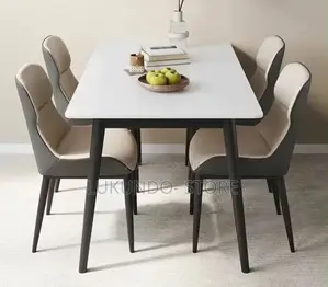 Simple Dinning Set 1Table With 4 Chairs