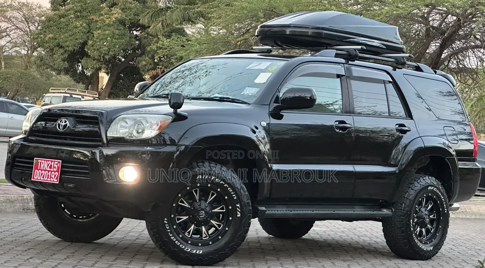 Toyota Hilux Surf 2007 Black
