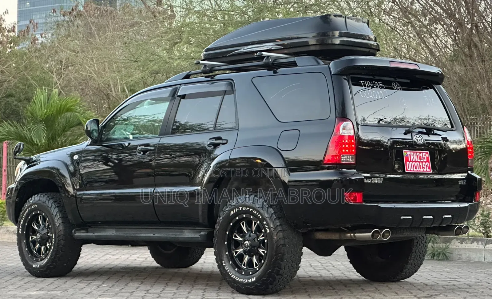 Toyota Hilux Surf 2007 Black