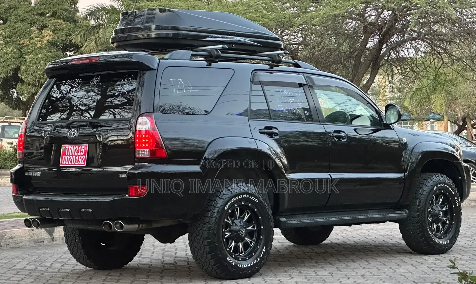 Toyota Hilux Surf 2007 Black