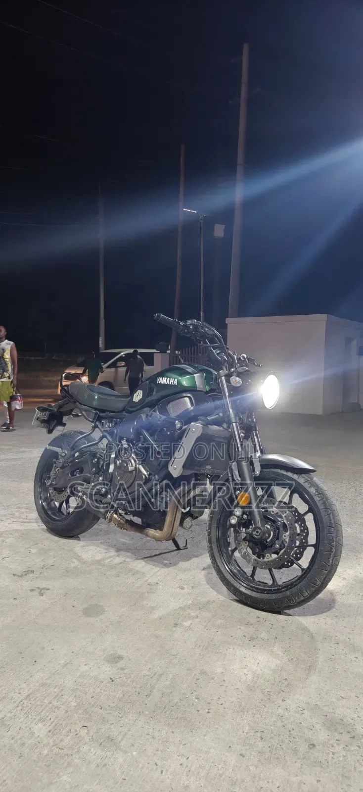 Yamaha XSR700 2018 Green