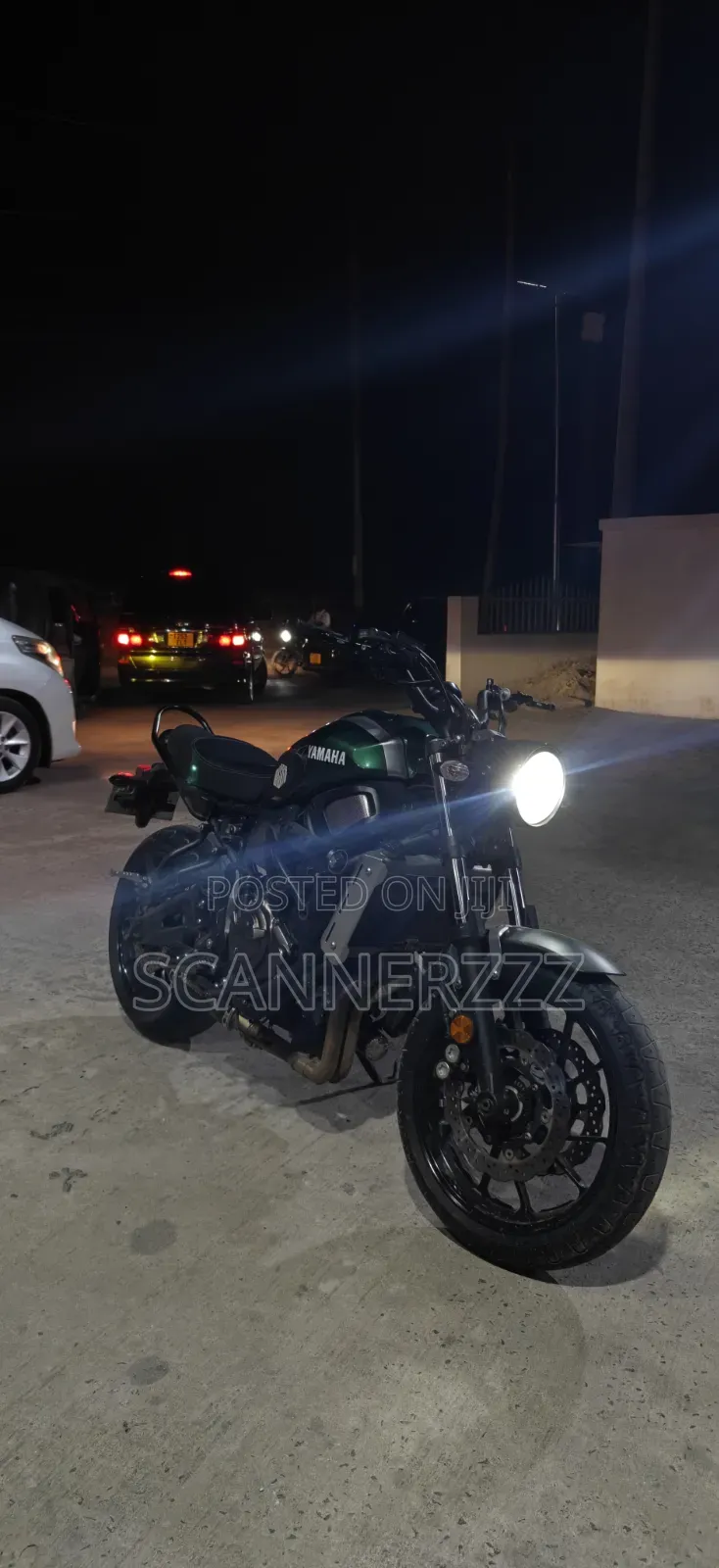 Yamaha XSR700 2018 Green