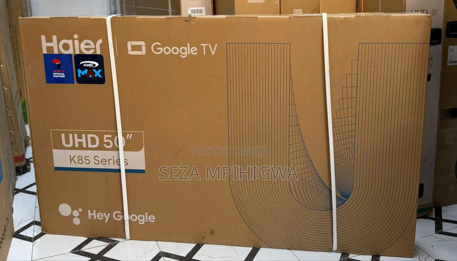Haier 50" 4K UHD Smart Google TV (K85 Series) – Burudani Ya Kifahari