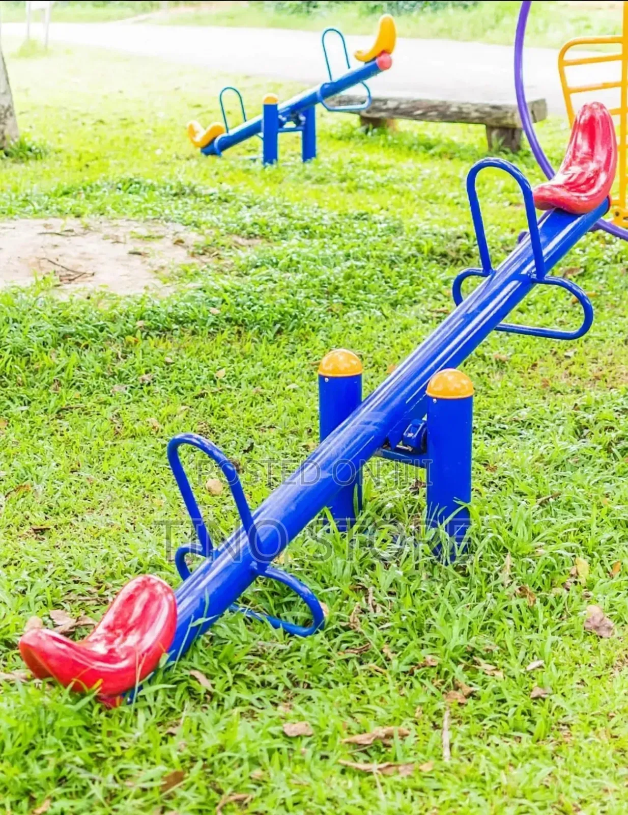 2 Seat Kid's Seesaw Heavy Duty