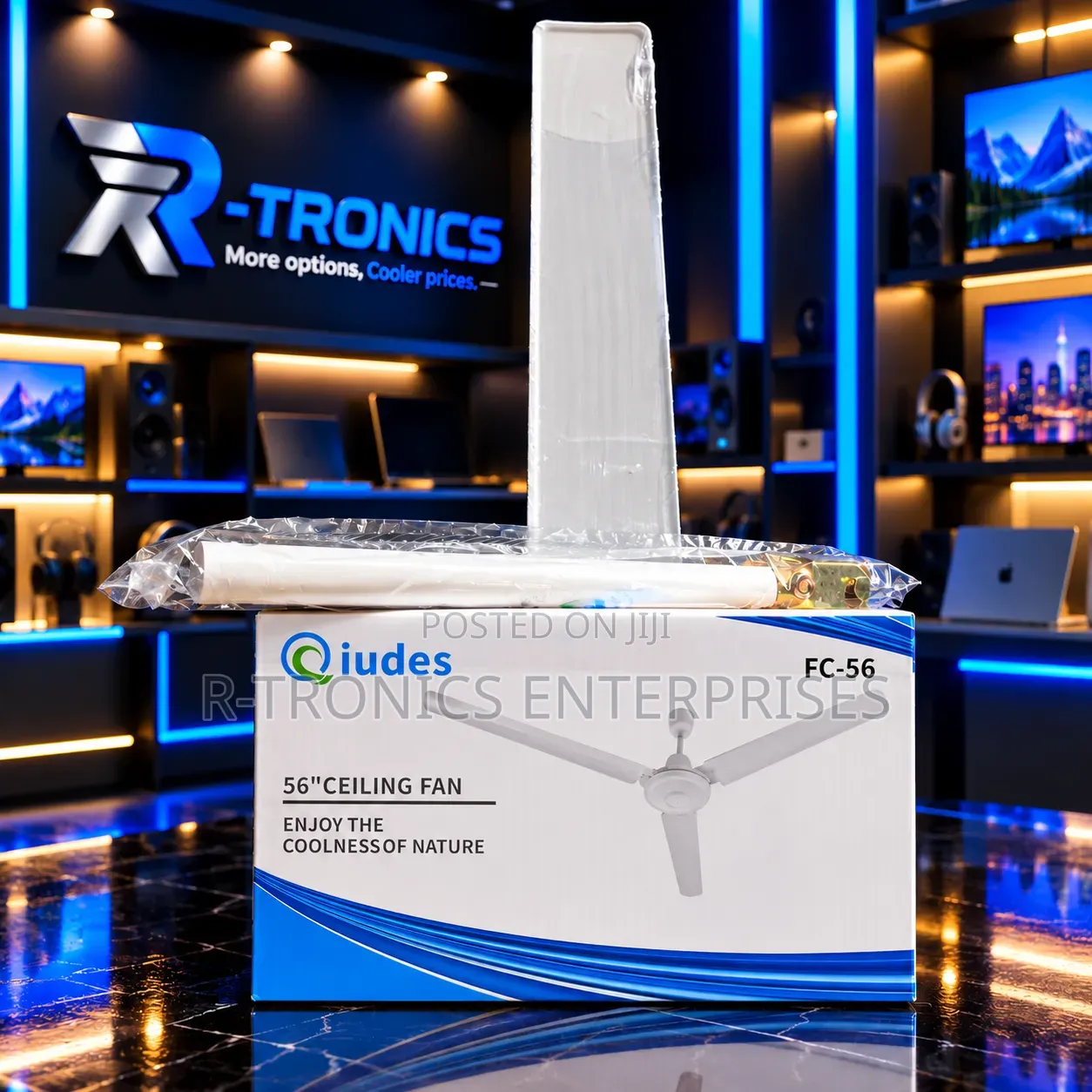 Qiudes FC-56 56-Inch Ceiling Fan.