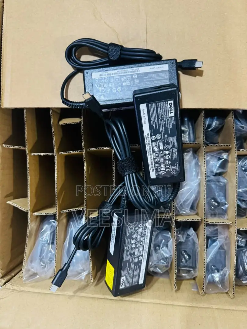 Dell 65W Type-C Laptop Charger Original USB-C Adapter