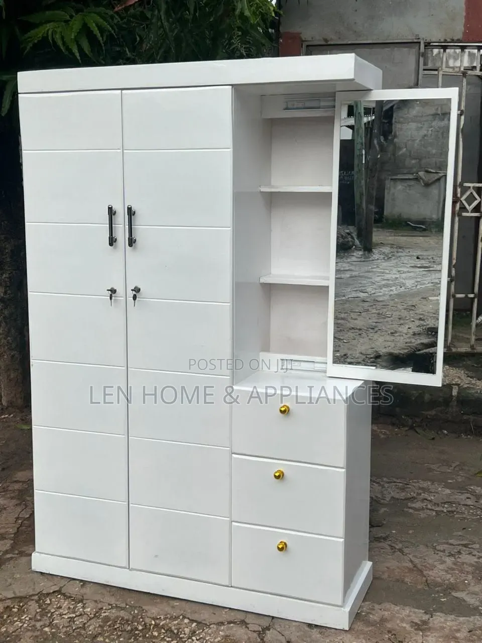 Cupboard High Quality Black and White