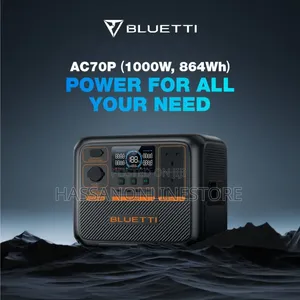 Bluetti AC70P Portable Power Station | 1000W 864Wh