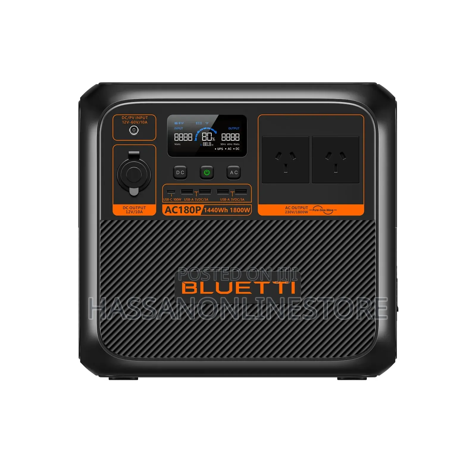 Bluetti AC180P Portable Power Station | 1,800W 1,440Wh
